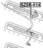 SUZUK 4664154G20 Stabiliser Mounting